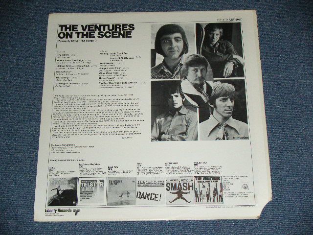 画像: THE VENTURES -  ON THE SCENE  ( Ex++/Ex+++ Looks:MINT- : CUT OUT CORNER  ) / 1970 US AMERICA ORIGINAL Used  LP 