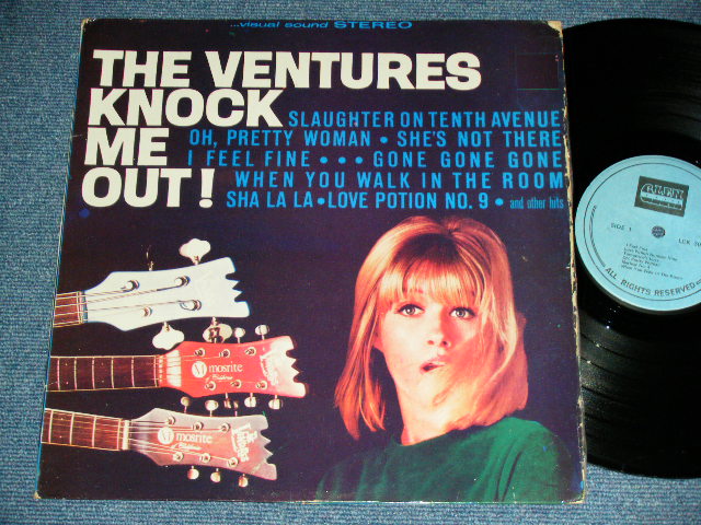 画像1: THE VENTURES - KNOCK ME OUT ( Without or NONE  "TOMORROW'S LOVE" Version : Ex+/Ex+ ) / THAILAND  STEREO Used  LP 