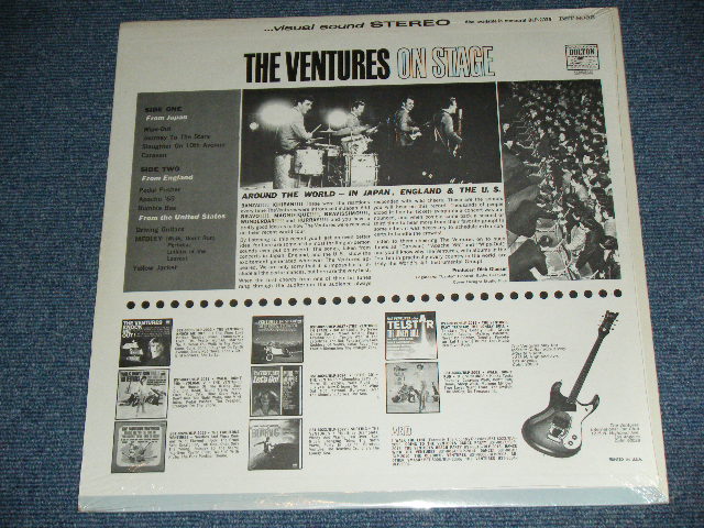 画像: THE VENTURES - ON STAGE ( BRAND NEW SEALED ) / 1965  US AMERICA  Brand New SEALED  LP