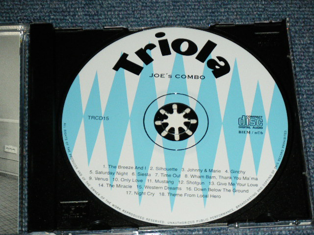 画像: JOE'S COMBO - TIME OUT WITH JOE'S COMBO  / 1994 SWEDEN ORIGINAL Brand New Press CD