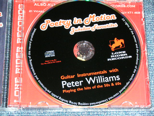 画像: PETER WILLIAMS - POETRY IN MOTION : JUKEBOX FAVORITES / 2000's UK england BRAND NEW CD 