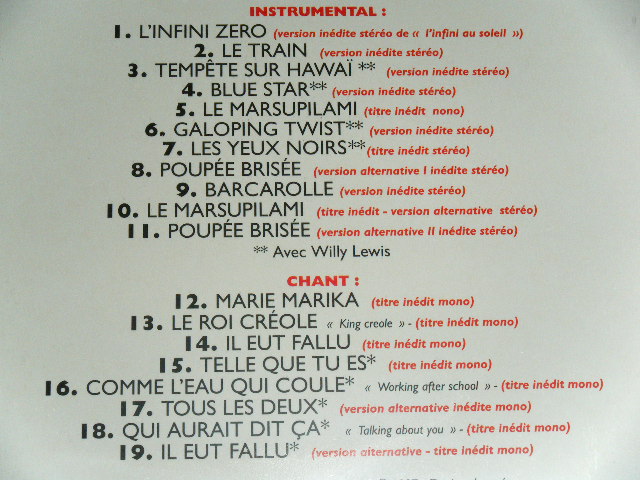 画像: LES CHAMPIONS - LES CHAMPIONS VOL.3 : FRENCH 60'S EP COLLECTION "SMALL Size Mini-LP Paper Sleeve Style"  / 1997 FRANCE FRENCH ORIGINAL "SMALL Size Mini-LP Paper Sleeve Style"  Version Brand New SEALED  CD 