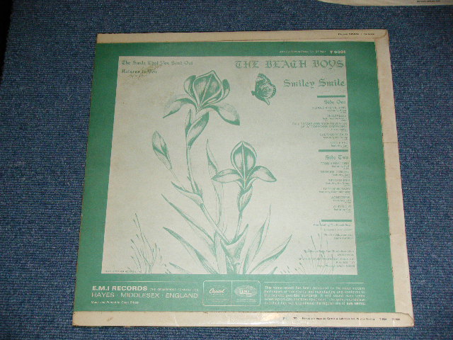 画像: The BEACH BOYS - SMILEY SMILE ( A) T1-9001-1/B)T2-9001-1: Ex++/Ex++ ) /. 1967  UK ENGLAND ORIGINAL MONO  Used LP