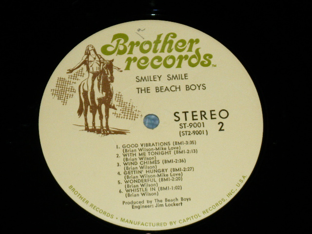 画像: The BEACH BOYS - SMILEY SMILE ( A) DT1-9001-H1/ B) DT2-9001-H1 #3 : Ex++/Ex+++ ) /. 1967  US ORIGINAL STEREO Used LP