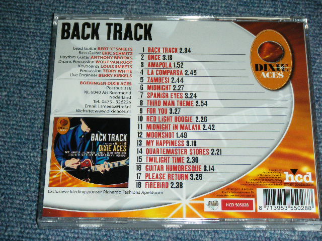 画像: DIXIE ACES -  BACK TRACK: INSTRUMENTAL With The DIXIE ACES /  NETHERLANDS(HOLLAND)  Brand New CD