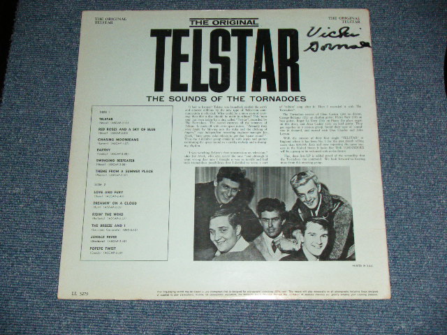 画像: THE TORNADOS - TELSTAR : THE SOUND OF THE TORNADOES(Matrix # A) ARL 5700 T2 B) ARL 5701 T2) (Ex+/Ex+++ WOBC) / 1962 US AMERICA ORIGINAL "MAROON With UN-BOXED LONDON Label" MONO Used LP