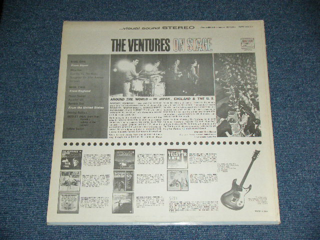 画像: THE VENTURES - ON STAGE ( Matrix # A)BST-8035-4 SIDFE-4 SIDE-1/B)BST8035-2 SIDE-2 ; "D" Mark Label:: Ex++/Ex++ Looks: Ex) / 1966?  US AMERICA  ORIGINAL STEREO Used   LP