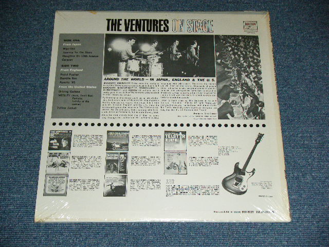 画像: THE VENTURES - ON STAGE ( BRAND NEW SEALED ) / 1965  US AMERICA  MONO "Brand New SEALED"  LP