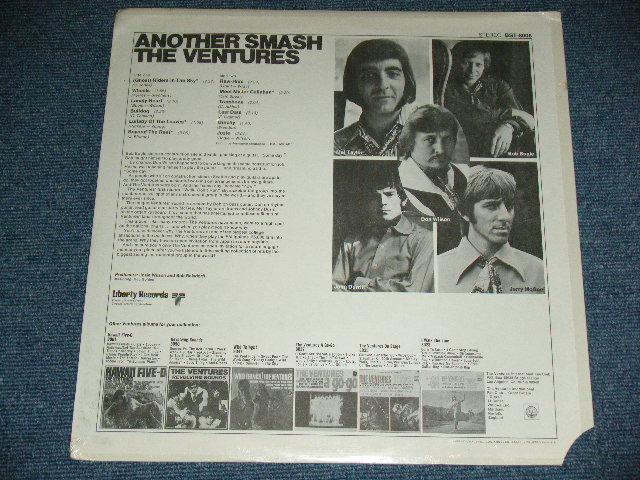 画像: THE VENTURES - ANOTHER SMASH ( 2nd Issued "SILHOUETTE COVER"  ) / 1970 US AMERICA REISSUE  STEREO"BRAND NEW FACTORY SEALED" LP 