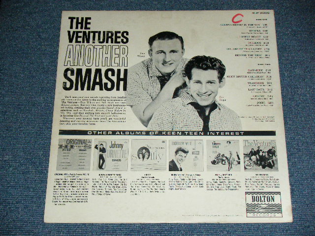 画像: THE VENTURES - ANOTHER SMASH ( First Cover Design : Matrix # A:BLP-2006 -1/B: BLP-2006-2 ; Ex+/Ex+) / 1961 US AMERICA ORIGINAL "LIGHT BLUE  Label" MONO Used  LP 