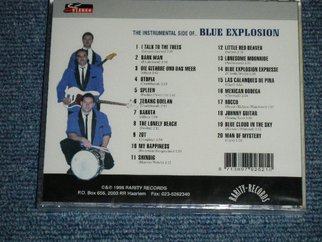 画像: BLUE EXPLOSION - The INSTRUMENTAL SIDE OF (All Songs INST! : EUROPEAN STYLE INST.) / 19976 HOLLAND ORIGINAL "BRAND NEW SEALED" CD 