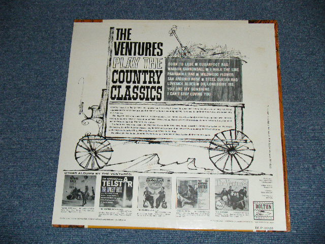 画像: THE VENTURES - PLAY THE COUNTRY CLASSICS    / 1963 US ORIGINAL MONO Brand New Sealed LP found Dead Stock