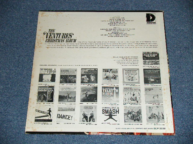 画像: THE VENTURES -  CHRISTMAS ALBUM ( Matrix Number A)A-1 A3 B)B-1 A 4 : Ex++,Ex-/Ex++ )  /  1965 US AMERICA Version "'DARK BLUE with SILVER PRINT LABEL" MONO Used LP 