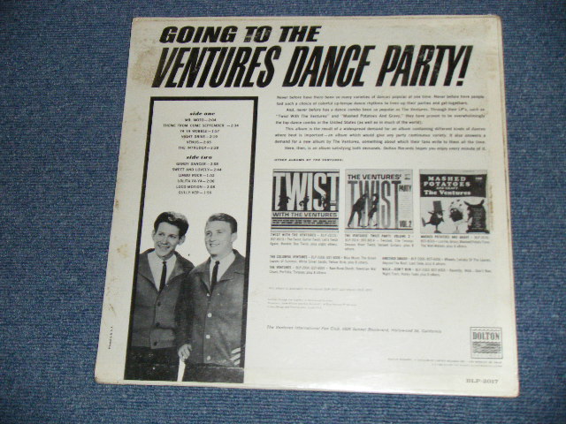 画像: THE VENTURES - GOING TO THE VENTURES DANCE PARTY   (   BRAND NEW SEALED with ORIGINAL PRICE SEAL!!!) / 1962  US AMERICA  Brand New SEALED  LP