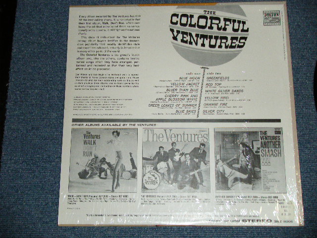 画像: THE VENTURES - THE COLORFUL VENTURES ( DARK BLUE with BLACK Print Label : Matrix # A)BST 8008 1 SIDE1/B) BST-8008 1 SIDE2 : MINT/MINT / 1964 Version??? US AMERICA ORIGINAL 3rd Press Label Stereo Used LP 