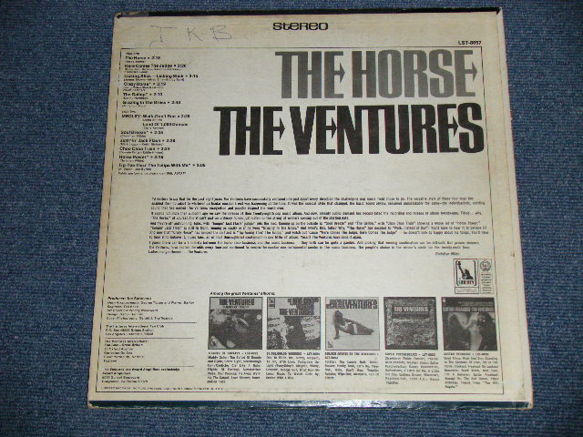 画像: THE VENTURES -  THE HORSE (Matrix # A)LST-8057  SIDE-1 1A/ B)LST-8057-SIDE-2 1A : VG++/Ex++ Looks:Ex+  ) / 1968 US AMERICA ORIGINAL Used  LP 