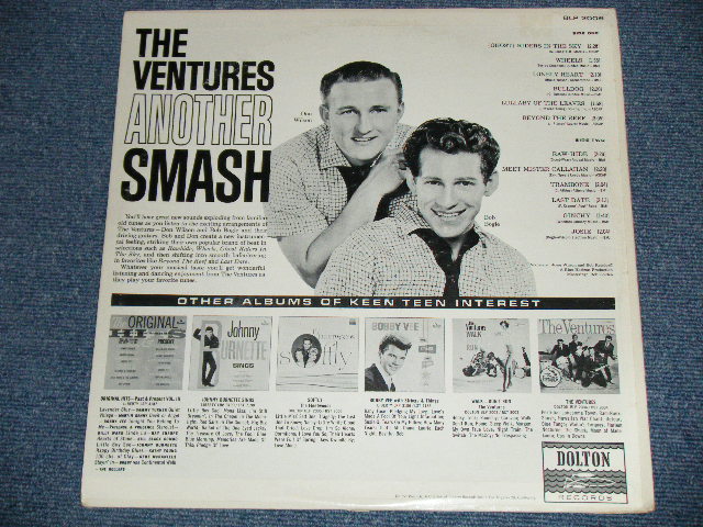 画像: THE VENTURES - ANOTHER SMASH ( 2nd Issued "SILHOUETTE COVER" : Matrix # A:BLP 2006 2 SIDE-1 /B: BLP-2006 T1 SIDE-2 :  Ex++/Ex+++) / 1962? Version US AMERICA "DARK BLUE with SILVER PRINT Label"  MONO Used LP 