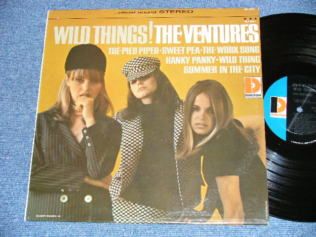 画像1: THE VENTURES - WILD THINGS ( Matrix # A)BST-8047-1 SIDE 1 / B)BST8047 SIDE-2 1   ; "D" Mark Label:: Ex++/Ex++ Looks:Ex++ ) / 1966 Version US AMERICA  ORIGINAL STEREO Used   LP