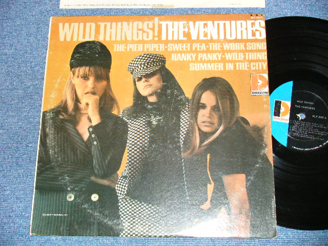 画像1: THE VENTURES - WILD THINGS ( Matrix # A)BLP-2047-A-1 / B)BLP-2047-B-1 ; "D" Mark Label:: Ex-/Ex+++ Looks: Ex++) / 1966 Version US AMERICA  ORIGINAL MONO  Used   LP