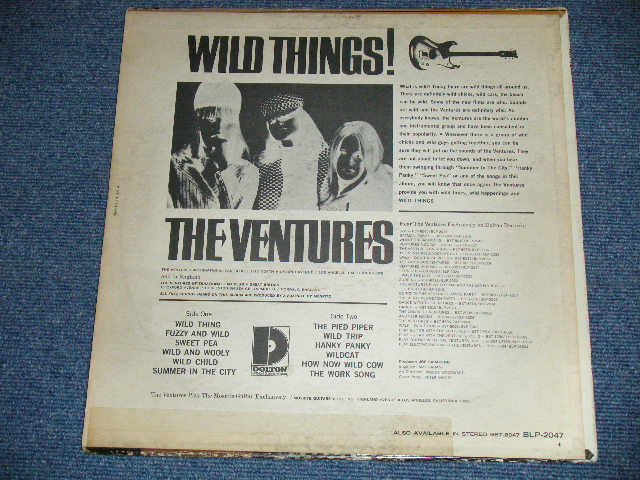 画像: THE VENTURES - WILD THINGS ( Matrix # A)BLP-2047-  SIDE 1  / B)BLP-2047-SIDE 2 1A  ; "D" Mark Label:: VG+++ / Ex++ Looks:Ex+ ) / 1966 Version US AMERICA  ORIGINAL MONO  Used   LP