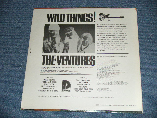 画像: THE VENTURES - WILD THINGS ( SEALED) / 1966 Version US AMERICA  ORIGINAL MONO  "BRAND NEW SEALED)  LP