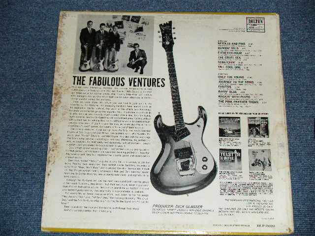 画像: THE VENTURES - THE FABULOUS VENTURES ( Matrix # A)BLP-2029 SIDE #1(1-B) / B)BLP-2029 SIDE-TWO  1A ; DARK BLUE with BLACK Print Label:  VG++/Ex) / 1964  US AMERICA  ORIGINAL "2nd press Label" MONO Used   LP