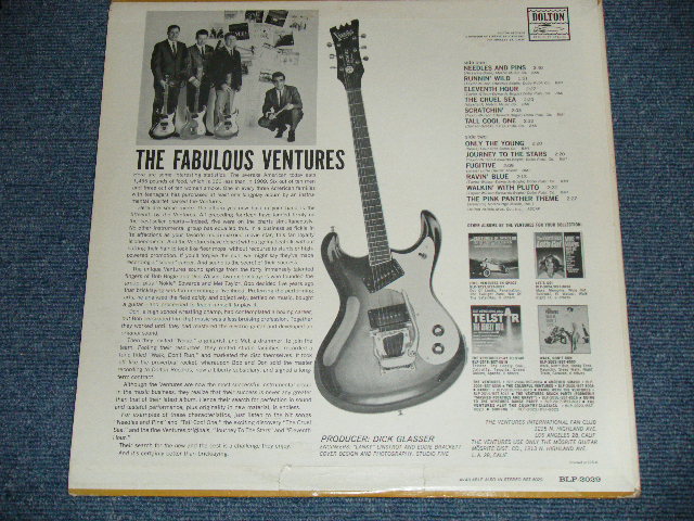 画像: THE VENTURES - THE FABULOUS VENTURES ( Matrix # A)BLP-2029 -1-SIDE 1/ B)BLP-2029-1-SIDE 2 ; DARK BLUE with SILVER Print Label:  Ex+/Ex+++) / 1964  US AMERICA  ORIGINAL "1st press Label" MONO Used   LP