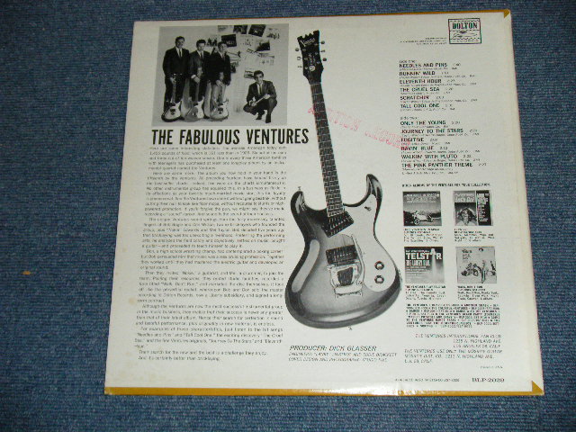 画像: THE VENTURES - THE FABULOUS VENTURES ( Matrix # A)BLP-2029,1/ B)BLP-2029,2 ; AUDITION Label PROMO:  Ex++/Ex+++) / 1964  US AMERICA  ORIGINAL "PROMO" MONO Used   LP