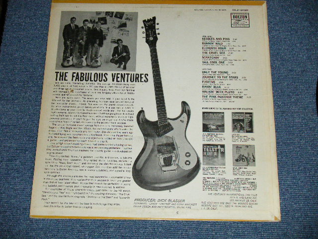 画像: THE VENTURES - THE FABULOUS VENTURES ( VG++/Ex- Looks:VG+) / 1964 CANADA  ORIGINAL? "LIGHT BLUE Label" MONO Used   LP