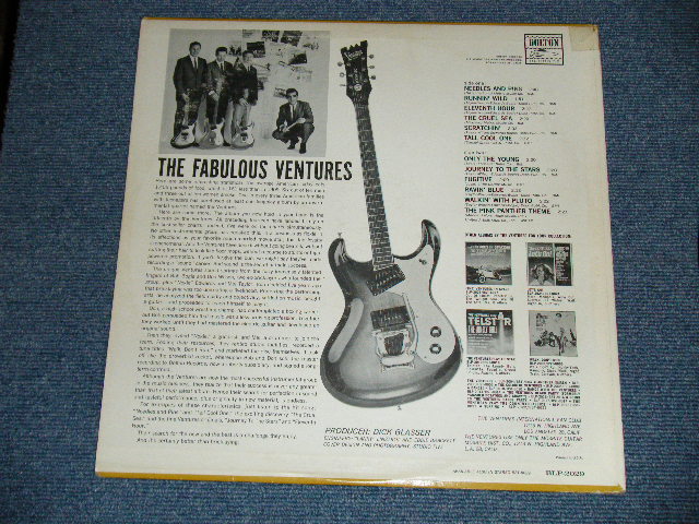 画像: THE VENTURES - THE FABULOUS VENTURES ( Matrix # A)BLP-2029,1 / B)BLP-2029-1-SIDE,2 ; DARK BLUE with BLACK Print Label: Ex/Ex++) / 1964  US AMERICA  ORIGINAL "2nd press Label" MONO Used   LP