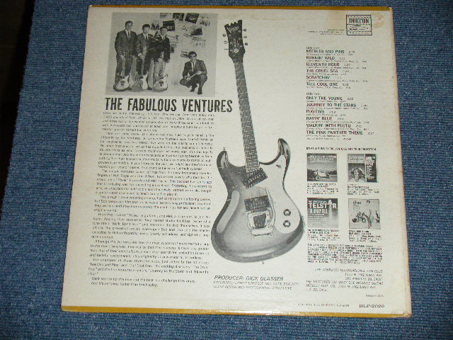 画像: THE VENTURES - THE FABULOUS VENTURES ( Matrix # A)BLP-2029 A-1/ B)BLP-2029 B-1 B ; DARK BLUE with SILVER Print Label:  Ex/Ex+ Looks:Ex-) / 1964  US AMERICA  ORIGINAL "1st press Label" MONO Used   LP