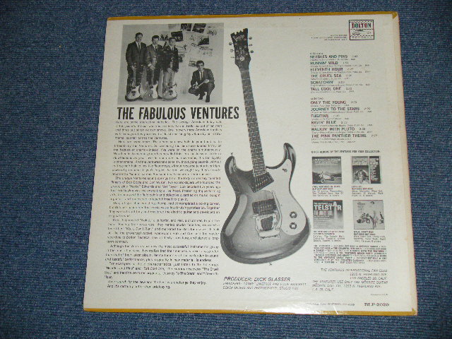 画像: THE VENTURES - THE FABULOUS VENTURES ( Matrix # A)BLP-2029 A-1/ B)BLP-2029 B-1 ; DARK BLUE with BLACK Print Label: Ex+,Ex++/Ex++ Looks : Ex+++) / 1964  US AMERICA  ORIGINAL "2nd press Label" MONO Used   LP