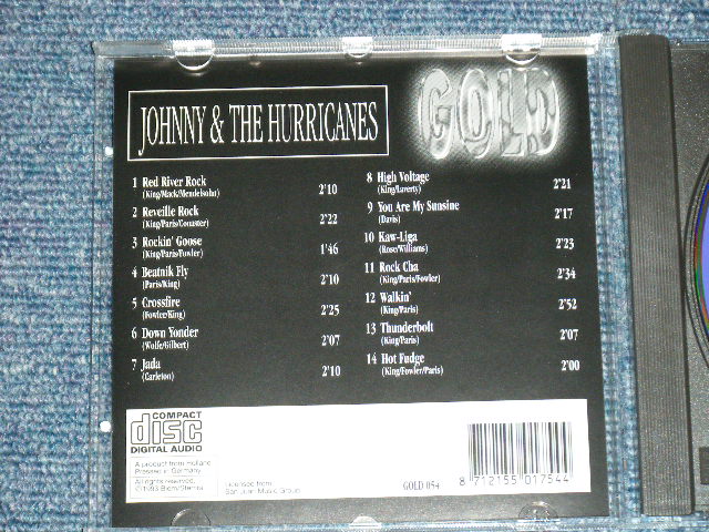 画像: JOHNNY and The HURRICANES -  GOLD (14 Tracks ) (NEW) / 1993 HOLLAND / GERMAN  "Brand New"CD 