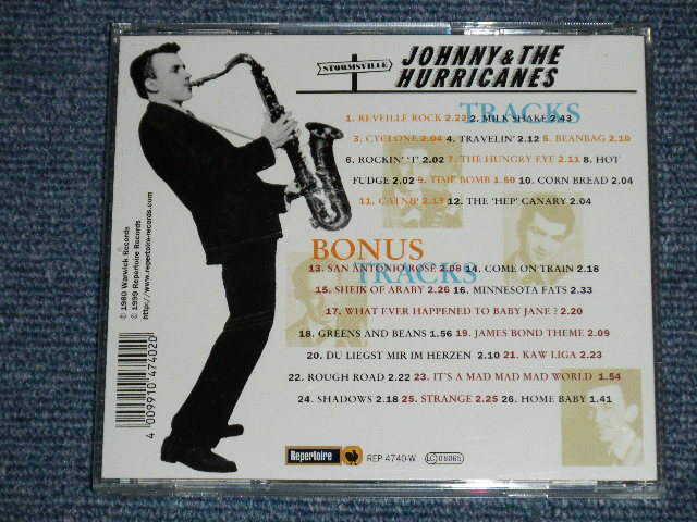 画像: JOHNNY and The HURRICANES - STORMSVILLE : RESTORED & REMASTERED!  ( ORIGINAL ALBUM + Bonus Tracks ) (NEW) / 1999 GERMAN  ORIGINAL "Brand New"CD 