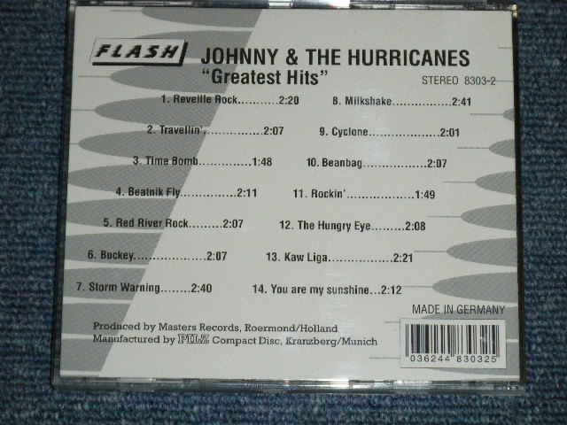 画像: JOHNNY and The HURRICANES -  GREATEST HITS : 80's LIVE Recordings (14 Tracks ) (NEW) / 1990's HOLLAND  ORIGINAL "Brand New"CD 