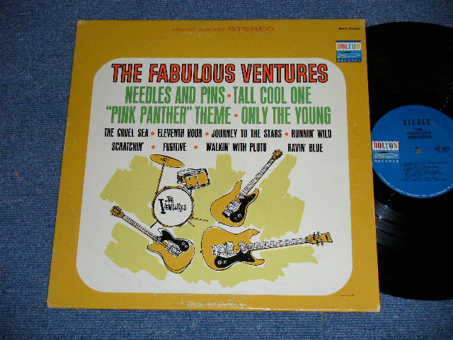 画像1: THE VENTURES - THE FABULOUS VENTURES ( Matrix # A)BST-8029 SIDE#1 (1-A)  / B)BST-8029 SIDE#2 (1-A) ; DARK BLUE with BLACK Print Label (Ex-/Ex++ ) / 1964  US AMERICA  ORIGINAL "2nd press Label" STEREO Used   LP