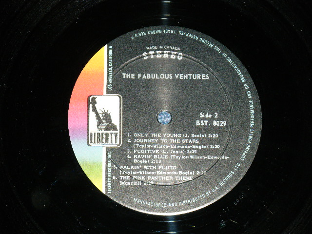 画像: THE VENTURES - THE FABULOUS VENTURES (Ex+++/Ex+++) / Late 1960's CANADA REISSUE STEREO Used   LP