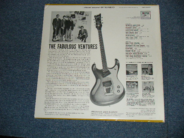 画像: THE VENTURES - THE FABULOUS VENTURES ( Matrix # A)BST-8029-1-1/ B)BST-8029-2-1; DARK BLUE with SILVER Print Label) (Ex++/MINT-  Looks:Ex+++ ) / 1964  US AMERICA  ORIGINAL "1st press Label" STEREO Used   LP