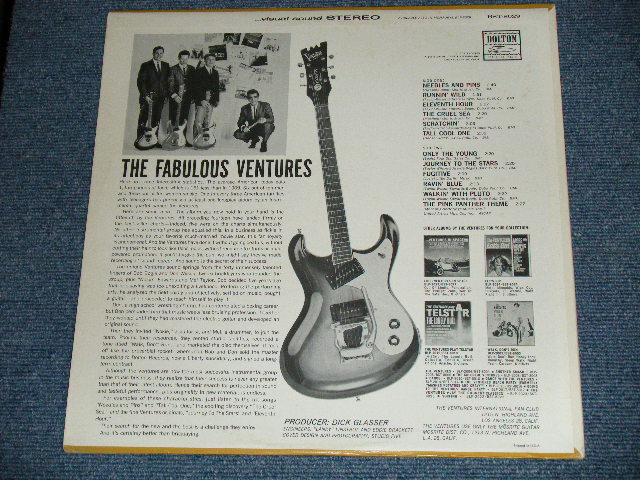 画像: THE VENTURES - THE FABULOUS VENTURES ( Matrix # A)BST-8029-1-1/ B)BST-8029-2-1; DARK BLUE with SILVER Print Label) (Ex++/Ex+++ ) / 1964  US AMERICA  ORIGINAL "1st press Label" STEREO Used   LP