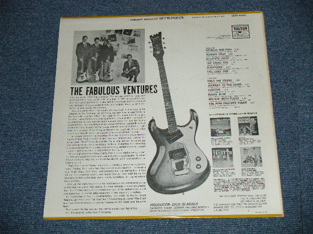 画像: THE VENTURES - THE FABULOUS VENTURES ( Matrix # A)BST-8029.1 / B)BST-8029.2  US & GB PAT. # Credit) ; DARK BLUE with BLACK Print Label) (Ex+/Ex++ Looks:Ex+ ) / 1964  US AMERICA  ORIGINAL "2nd press Label" STEREO Used   LP