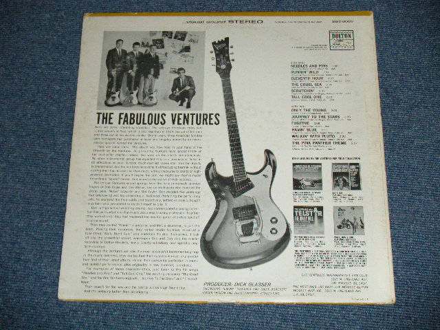 画像: THE VENTURES - THE FABULOUS VENTURES ( Matrix # A)BST-8029 SIDE#1 (1-A)  / B)BST-8029 SIDE 2 1B  ; DARK BLUE with BLACK Print Label ( Ex/Ex+ : WARP  ) / 1964  US AMERICA  ORIGINAL "2nd press Label" STEREO Used   LP