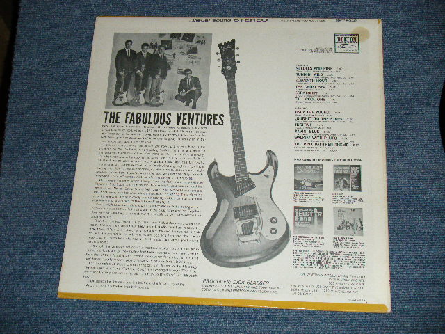 画像: THE VENTURES - THE FABULOUS VENTURES ( Matrix # A)BST-8029 SIDE#1 (1-A)  / B)BST-8029 SIDE#2 (1-A) ; DARK BLUE with BLACK Print Label (Ex-/Ex++ ) / 1964  US AMERICA  ORIGINAL "2nd press Label" STEREO Used   LP