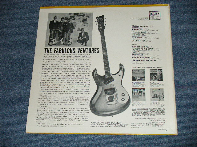 画像: THE VENTURES - THE FABULOUS VENTURES ( Matrix # A)BST-8029 SIDE#1 (1-A)  / B)BST-8029 SIDE#2 (1-A) ; DARK BLUE with BLACK Print Label (Ex++,Ex+/Ex+++ ) / 1964  US AMERICA  ORIGINAL "2nd press Label" STEREO Used   LP