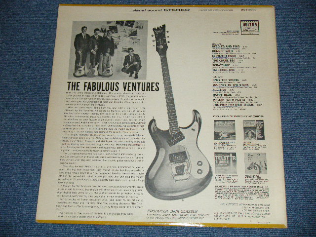 画像: THE VENTURES - THE FABULOUS VENTURES ( Matrix # A)BST-8029-1B SIDE-1  / B)BST-8029 SIDE #2 (1-A); DARK BLUE with BLACK Print Label (Ex+++/Ex+++, A-2,3:Ex) / 1964  US AMERICA  ORIGINAL "2nd press Label" STEREO Used   LP