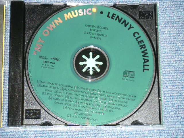 画像: LENNY CLERWALL of The SPACEMEN - MY OWN MUSIC  ( MINT/MINT)  / 1994 SWEDEN ORIGINAL Used  CD