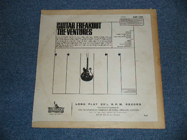 画像: THE VENTURES -  GUITAR FREAKOUT ( Ex/Ex++ ) / 1967? INDIA  ORIGINAL STEREO   Used  LP 