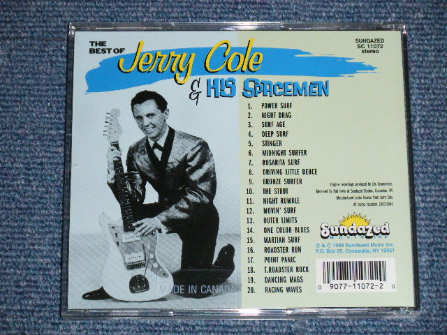 画像: JERRY COLE & HIS SPACEMEN - POWER SURF!/THE BEST OF (MINT/MINT)   / 1999  US AMERICA ORIGINAL Used  CD