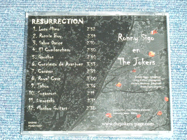 画像: RONNY SIGO en The JOKERS - RESURRECTION (MINT/MINT) / 2010 BELGIUM ORIGINAL Used  CD 