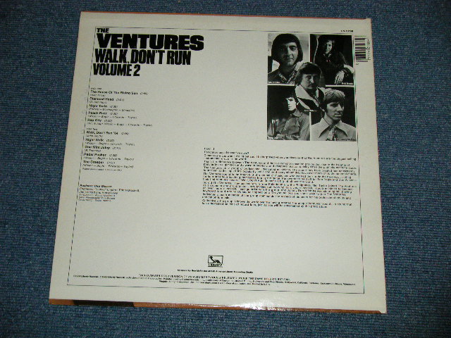 画像: THE VENTURES - WALK DON'T RUN VOL.2 ( Ex+++/MINT)  / 1982 US AMERICA REISSUE "10 TRACKS Version"  Used   LP 