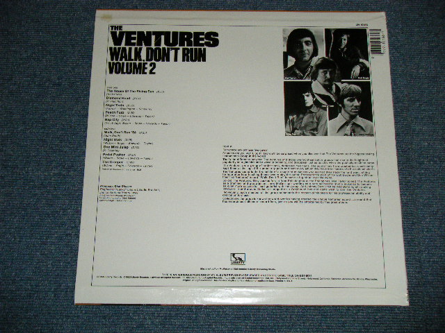 画像: THE VENTURES - WALK DON'T RUN VOL.2 ( Ex++/MINT)  / 1982 US AMERICA REISSUE "10 TRACKS Version" "PROMO STAMP"  Used   LP 